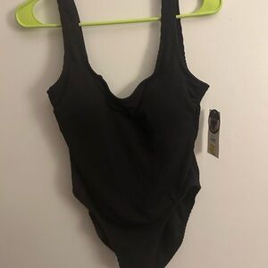 No Boundaries Black One Piece Bodysuit